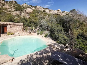Bergerie avec piscine à 5m de Palombaggia - 6 couchages